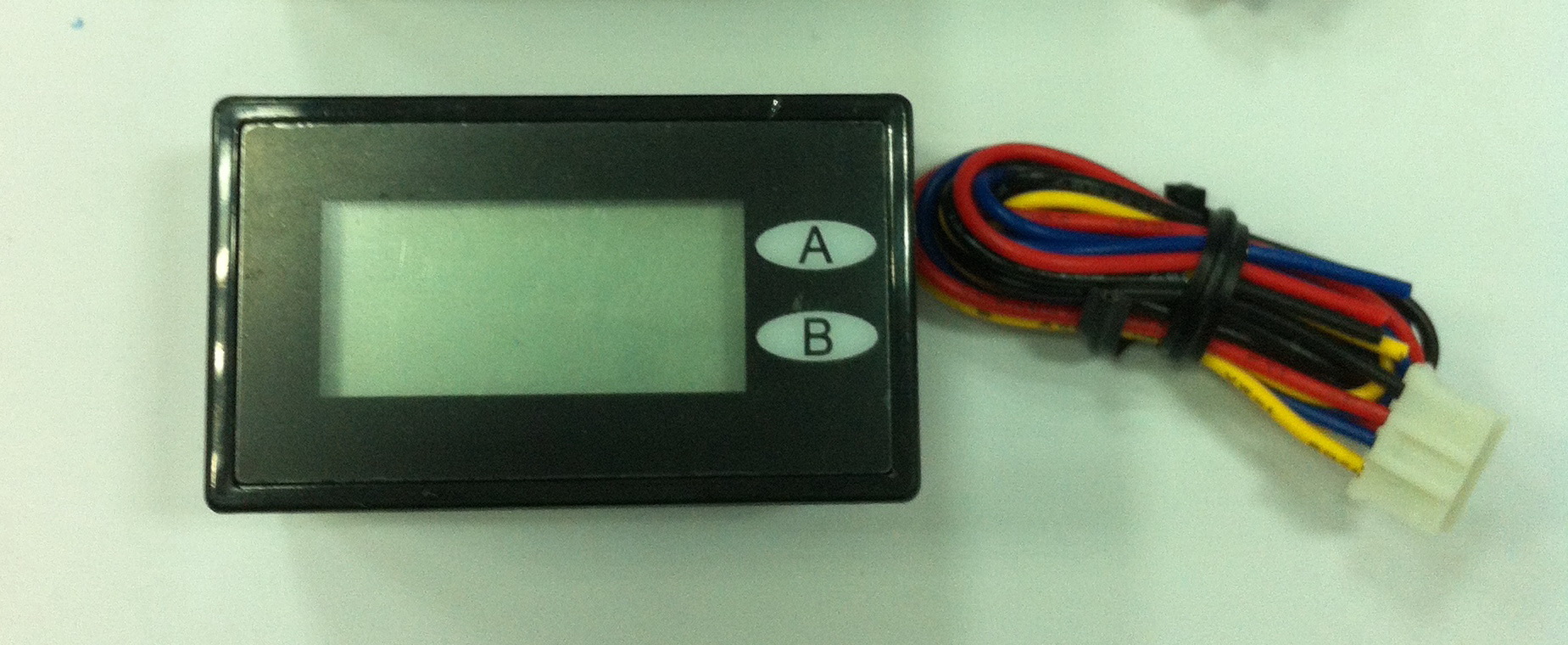 2 ROWS LCD COUNTERS 7 DIGITS DC 4.5V13V, SIZE43x25MM (W/O RESET or W